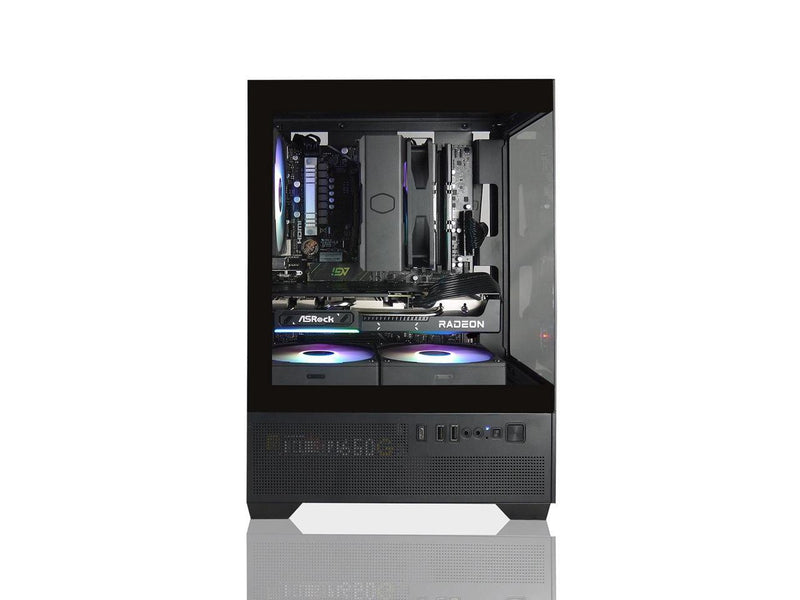 AVGPC Mini-X Gaming PC - Ryzen 7 5700X, AMD Radeon RX 9060 XT 16GB VRAM, 32GB