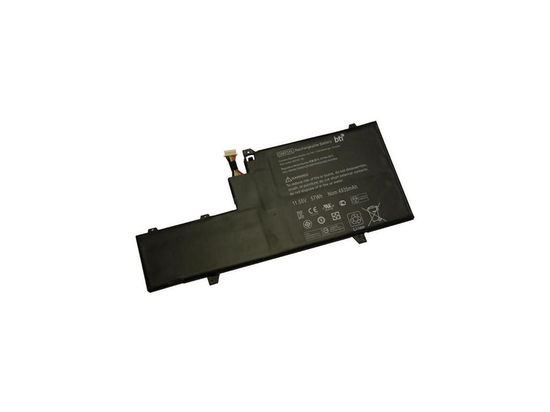 BTI 4953 mAh 11.5 V DC Battery for Select HP Elitebook 1030 G2 Laptops OM03XLBTI