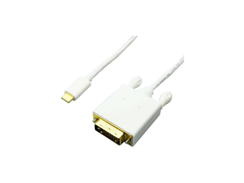 4Xem Usb-C To Dvi Cable - 6Ft- White