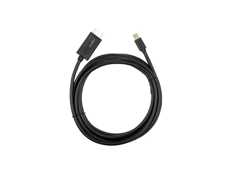 Rocstor Y10C197-B1 10Ft Mini Displayport To Hdmi M/M 4Kx2K 30Hz Cable Black