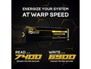 Fantom Drives VENOM8 4TB NVMe Gen 4 M.2 SSD - Up to 7400MB/s, PS5 Compatible
