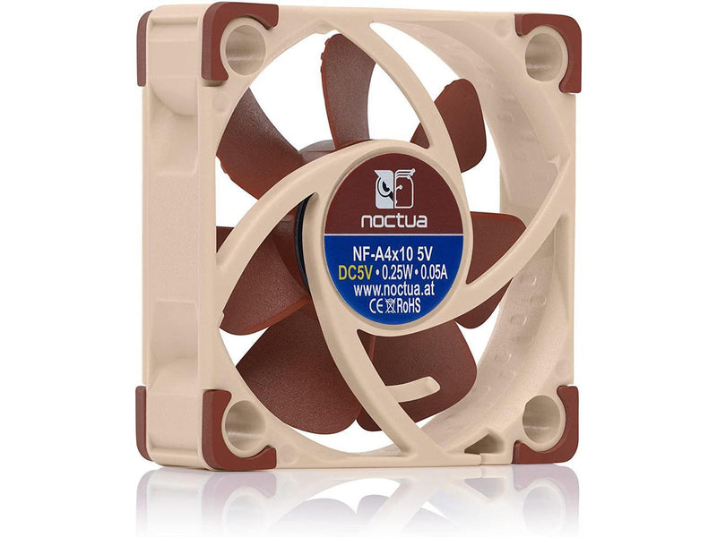 Noctua NF-A4x10 FLX, Premium Quiet Fan, 3-Pin (40x10mm, Brown)