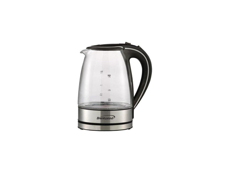 Borosilicate Glass Kettle Blk