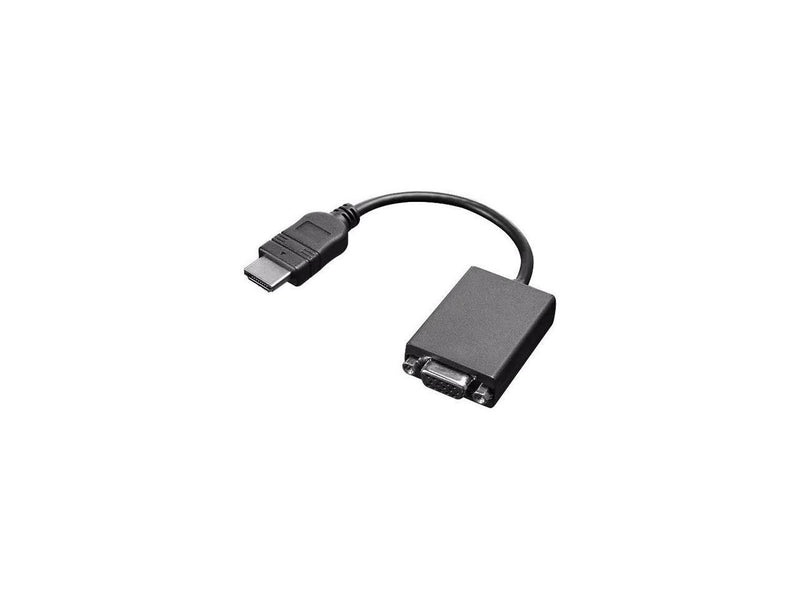 Lenovo - Adapter - HDMI (M) to HD-15 (VGA) (F) - 7.9 in - 1920 x 1080 at 60 Hz