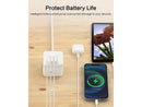 BULL Power Strip - 3 USB Ports, 3 AC Outlets and 5ft Flexible Extension Cord
