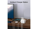 BULL Power Strip - 3 USB Ports, 3 AC Outlets and 5ft Flexible Extension Cord