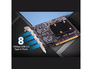 Sonnet Allegro Pro USB-C 8-Port PCIe Card (Pro Series USB 3.2 PCIe Card with