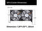 PCI Slot Fan Dual 90mm 92mm GPU Cooler Graphic Card Computer PC Cooling Fans for