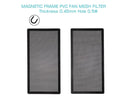 287mm 140mm x 2 PC Fan Dust Mesh Filter PVC Computer PC Case Dust Proof Filter