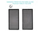 287mm 140mm x 2 PC Fan Dust Mesh Filter PVC Computer PC Case Dust Proof Filter