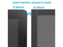 140mm Fan Dust Filter Mesh Magnetic Frame PVC Computer PC Case Fan Dust Proof