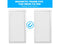 360mm 120mm x 2 PC Fan Dust Mesh Filter 4.72inch PVC Computer PC Case Dust Proof