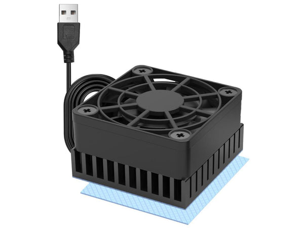 PANO-MOUNTS 40mm Mini USB Radiator Fan Silent and Efficient 4010 Fan With