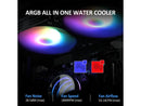 PANO-MOUNTS 120mm AIO CPU Liquid Cooler Water Cooling ARGB PWM Sync Infinite