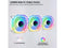 PANO-MOUNTS 120mm RGB Case Fans 12V Infinity Mirror Fan Quiet Gaming PC Computer