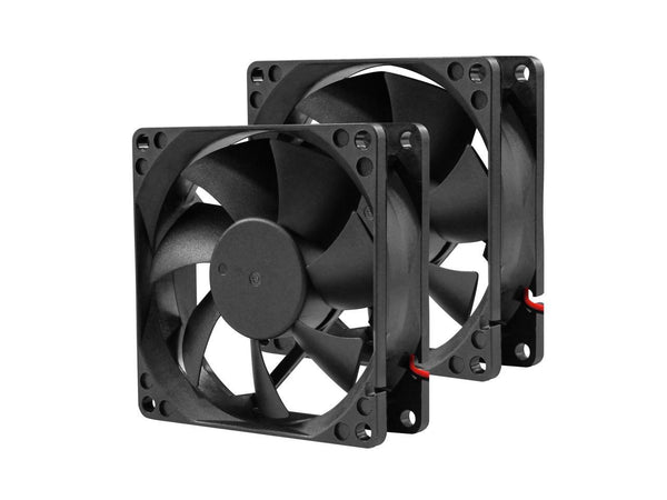 80mm 12V DC  Computer Fan 3.15 inch 2 Pin XH 2.54 8025 High Performance Power