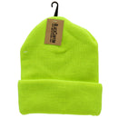 Knit Hat Cuffed Hi-Vis