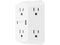 Belkin 6-Outlet Surge Protector Power Strip, Wall-Mountable with 6 AC Outlets,