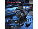 FIFINE H9 PC Gaming Headset with 7.1 Surround Sound, Detachable Microphone,