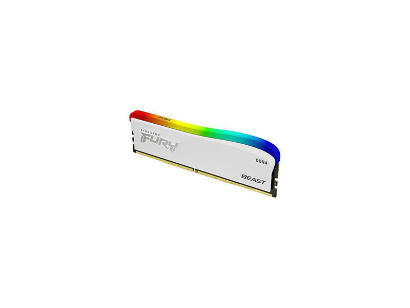 Kingston 16GB 3600MT/s DDR4 CL18 DIMM FURY Beast White RGB SE