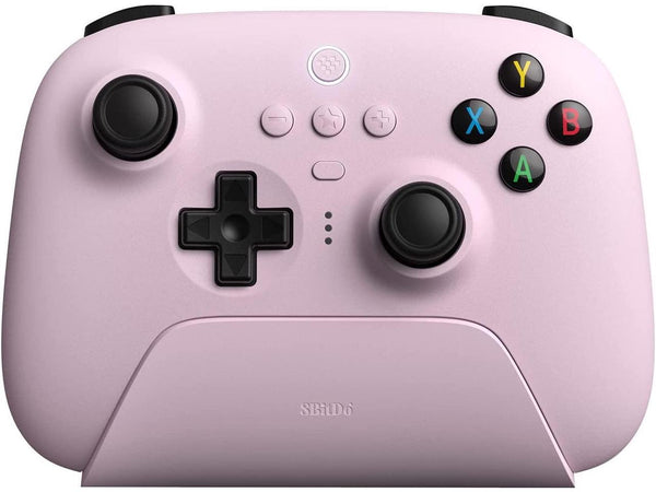 8BitDo Ultimate USB 2.4g Wireless Controller With Charging Dock - Pastel Pink