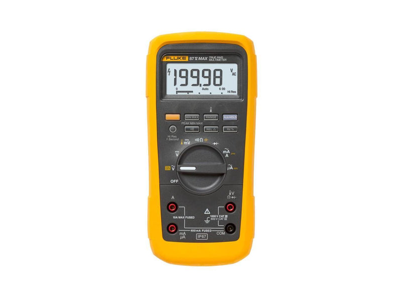 INDUSTRIAL TRUE RMS HEAVY DUTY MULTIMETER FLUKE-87V-MAX INDUSTRIAL