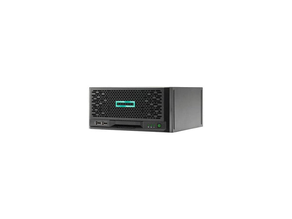 HPE ProLiant MicroServer Gen10 Plus v2 server with one Intel Pentium G6405