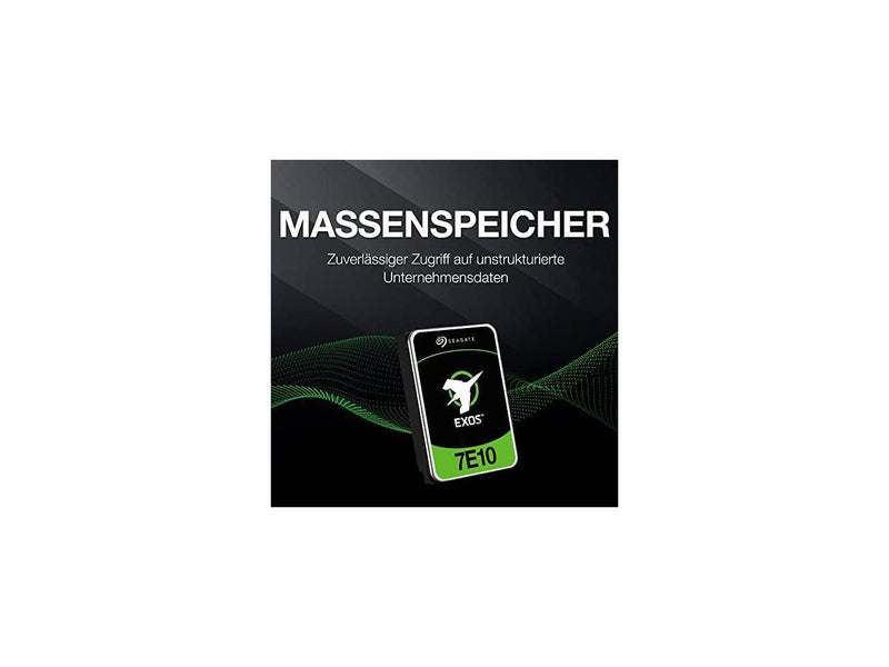 Seagate Exos 7E10 ST8000NM020B 8 TB Hard Drive - Internal - SAS (12Gb/s SAS) -