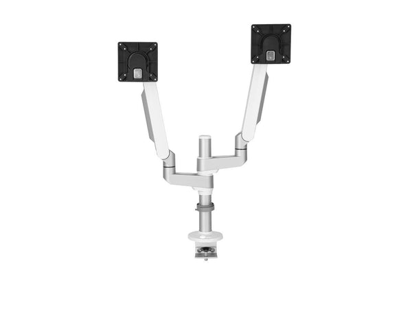 SIIG MTPRO Dual Monitor Arm Desk Mount, Fully Adjustable Mechanical Spring