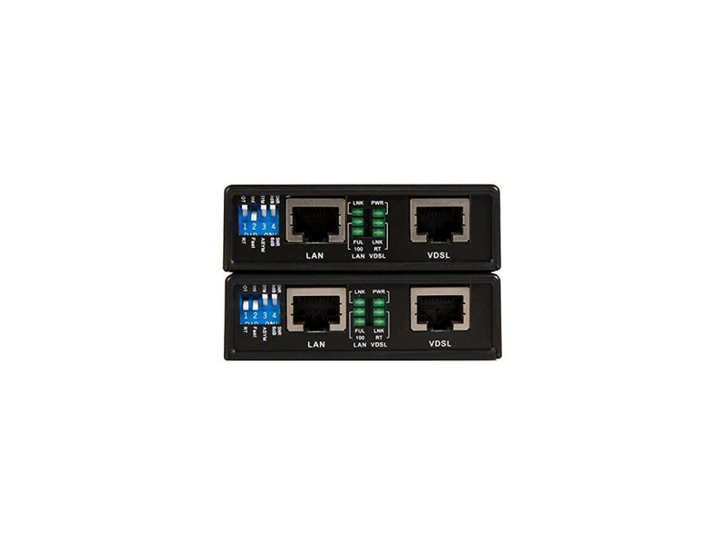 StarTech.com VDSL2 Ethernet Extender Kit over Single Pair Wire - Up to 0.6mi