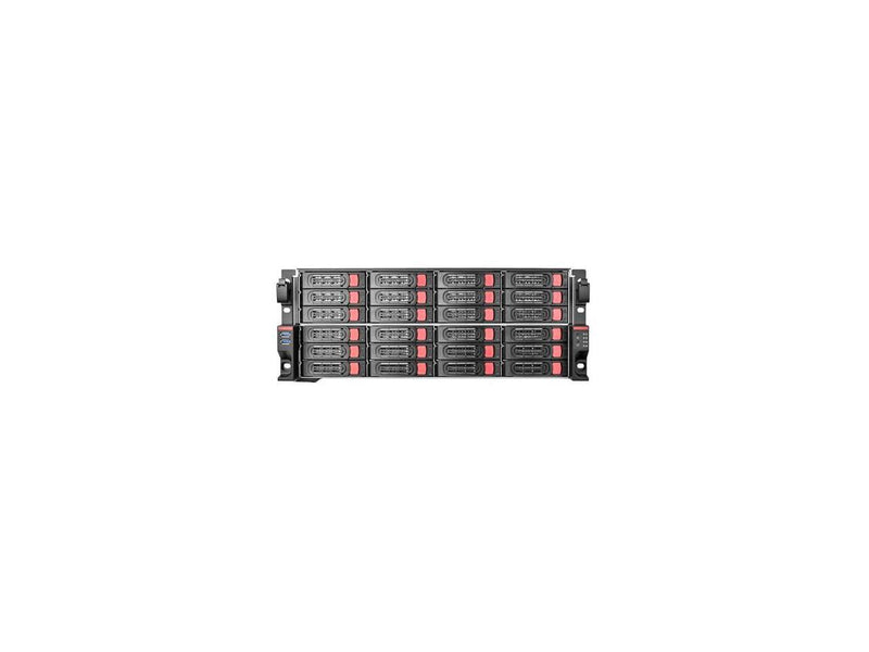 SilverStone Technology RM43-324-RS 4U 24-Bay 2.5" / 3.5" HDD/SSD Rackmount