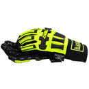 Black Canyon Outfitters Rugged Gloves Non-DEHP Hi-Vis Trucker Gloves w Impact Hand Protection Large BHG601R