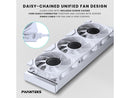 Phanteks Glacier One 360M25 G2 AIO Liquid CPU Cooler, White, RGB Pump Cap