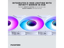 Phanteks M25-120 Gen2 Triple Pack, 3x 120mm ARGB High Performance Cooling Fans,