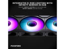 Phanteks M25-120 Gen2, 120mm ARGB High Performance Cooling Fan, Daisy-chain