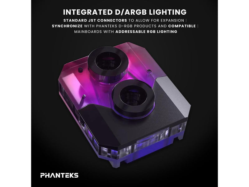Phanteks Glacier EZ-Fit 360 D30-KIT, Complete DIY Water-Cooling Kit, CPU-Block,