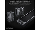 Phanteks Glacier EZ-Fit 360 D30-KIT, Complete DIY Water-Cooling Kit, CPU-Block,