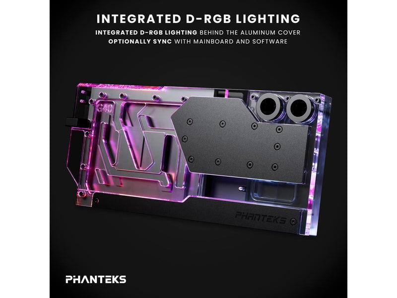 Phanteks Glacier EZ-Fit G40 ASUS GPU Block for ASUS ROG STRIX / TUF gaming RTX