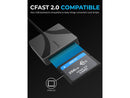 SABRENT USB Type C CFast 2.0 Card Reader [CR-CF20]