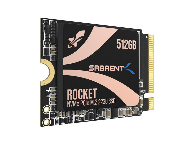 SABRENT Rocket 2230 NVMe 4.0 512GB High Performance PCIe 4.0 M.2 2230 SSD