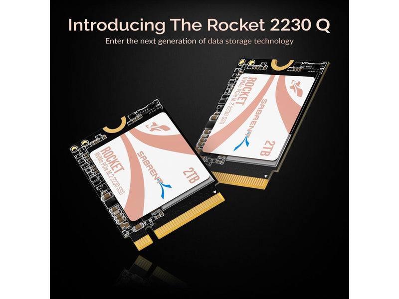 SABRENT Rocket Q4 2230 NVMe 4.0 2TB High Performance PCIe 4.0 M.2 2230 SSD for