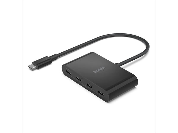 Belkin Connect USB-C to 4-Port USB-C Hub, Multiport Adapter Dongle with 4 USB-C