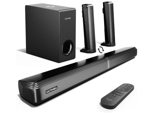 Ultimea Apollo S50 Detachable 4.1CH Bluetooth Soundbar (U3600) - Black