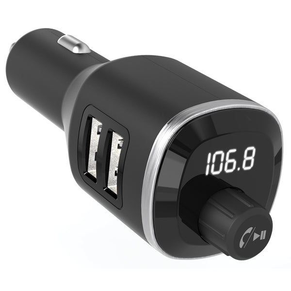 Bluetooth(R) Care Kit Universal Hands-Free with FM Transmitter and Dual USB Ports