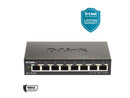 D-Link 8-Port Gigabit Smart Managed Switch | Web Managed | Cable Diagnostics |