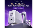 Aurzen Roku TV Smart Projector with Wifi and Bluetooth, D1R Cube Roku Streaming