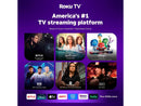 Aurzen Roku TV Smart Projector with Wifi and Bluetooth, Roku Streaming