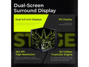 TRYX Stage 360 ARGB 360mm AIO Dual 4.0'' Screen 720x720 Resolution AIO Cooler