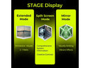 TRYX Stage 360 ARGB White 360mm AIO Dual 4.0'' Screen 720x720 Resolution AIO