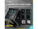Sudokoo Proteus 360 AIO LCD Liquid CPU Cooler, Customizable Segment 3.4" LCD